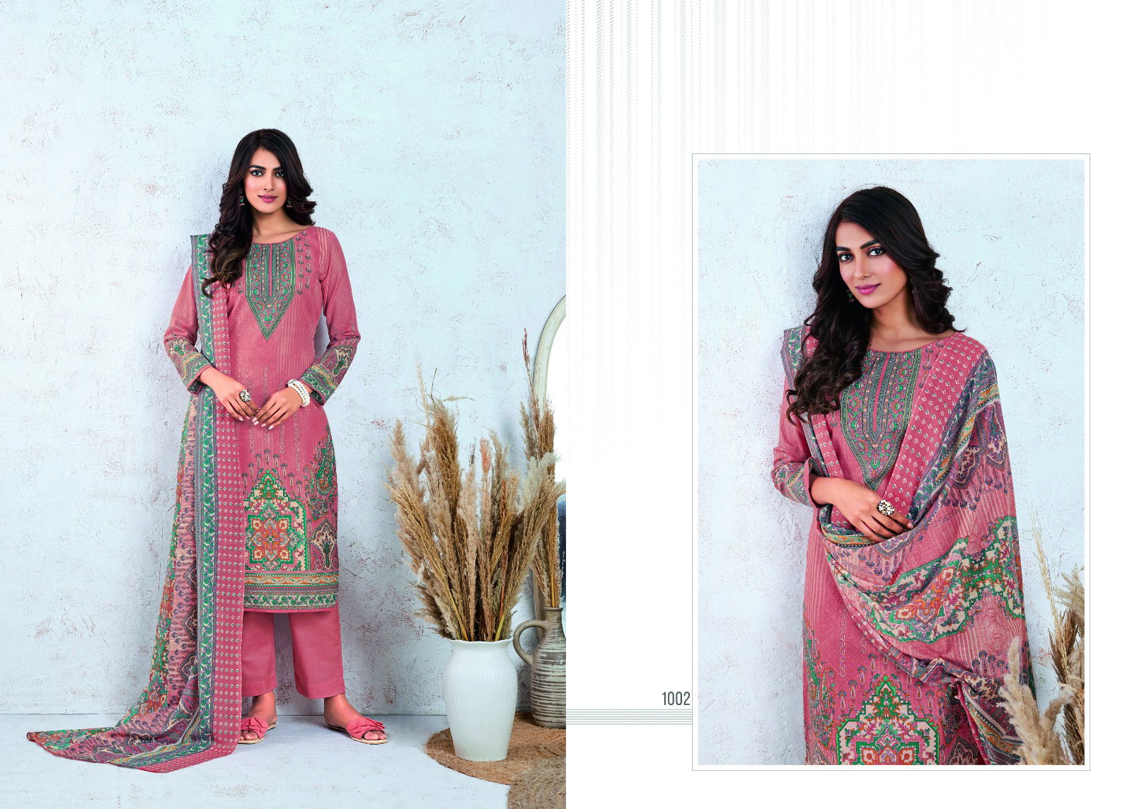 Zasha By Leela Printed Cotton Dress Material Wholesale Clothing Suppliers In India